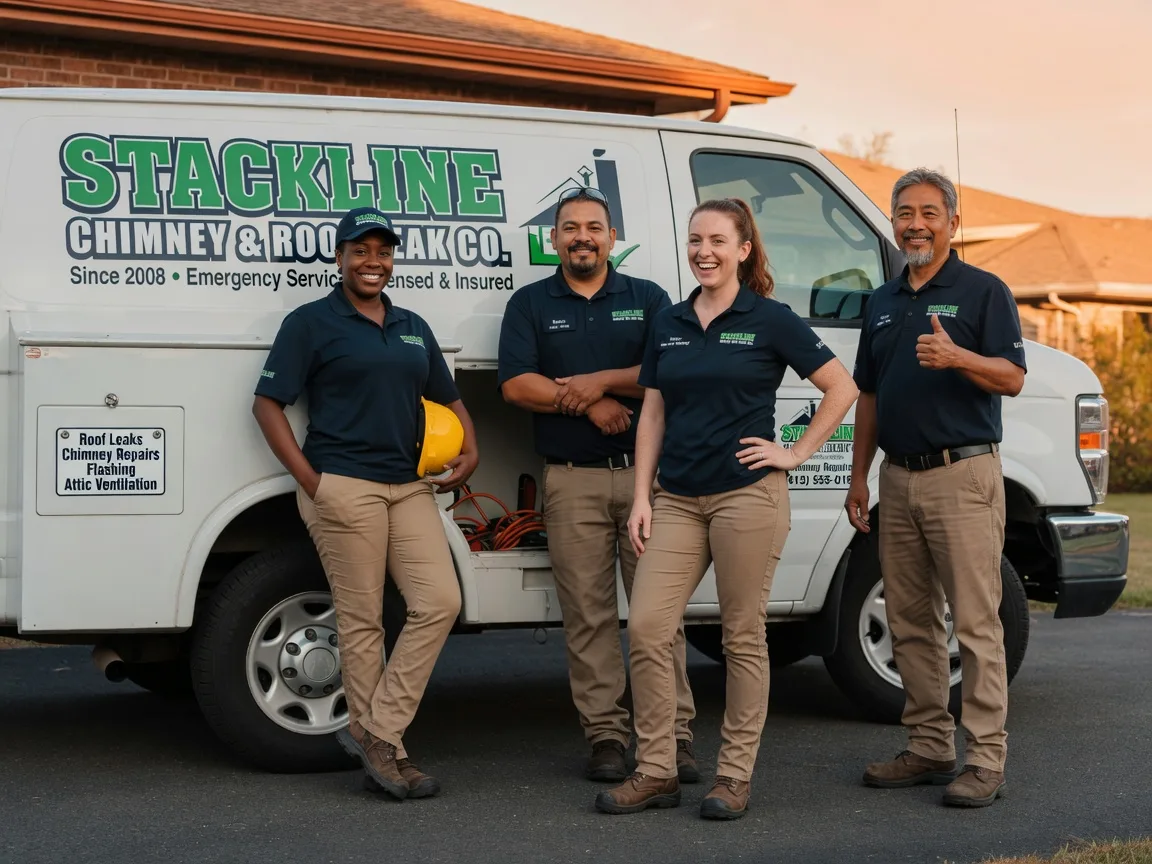 Chimney flashing repair company in Hartleton, PA